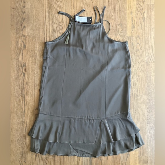 Brand New! Mossimo Women's Shift
Dress Olive Green L - Picture 4 of 6